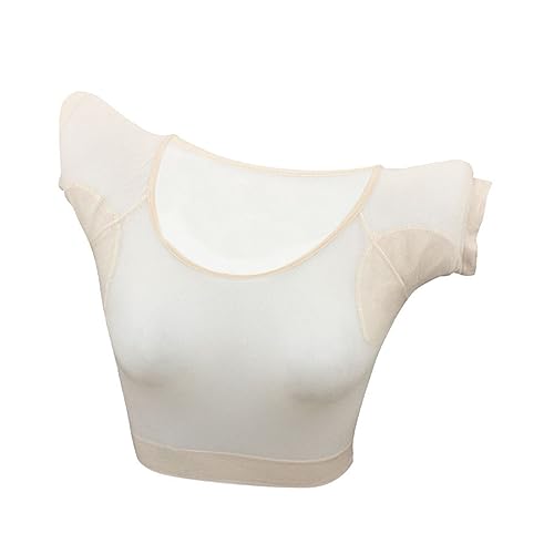 ADOCARN 1stück Ultra-dünne Achselhöhlen-schweißpads Für Damen Waschbare Unterarm-absorber-vest Für Sommeraktivitäten Joggen Und Fitness Komfortabel Und Wiederverwendbar von ADOCARN