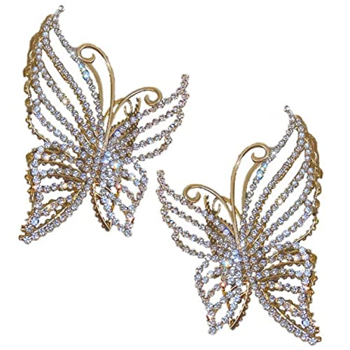 ADOCARN 2stücke Schmetterlings-haarspangen Für Damen Elegante Haarklammern Aus Modische Haarschmuck-accessoires Für Stilvolle Frisuren Und Jeden Anlass von ADOCARN