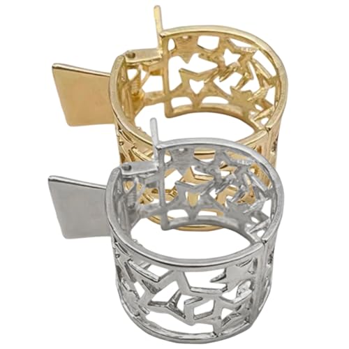 ADOCARN 2stücke Damen Haarclips Stern Haarclips Kleine Haarspangen Pferdeschwanz Haarspangen Haarschmuck Für Frauen von ADOCARN