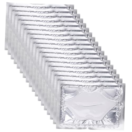 ADOCARN 25stücke Lippenmaske Feuchtigkeitsspendende Lippenmaske Lippenpflege-zubehör Tragbare Lippen-gelpads Für Frauen von ADOCARN