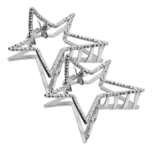 ADOCARN 2stücke Metall Haarklammern Kawaii Stern Haarspangen Für Mädchen Und Frauen Haaraccessoires Für Verschiedene Anlässe Langlebig Und Leicht Für Alltägliche Frisuren von ADOCARN
