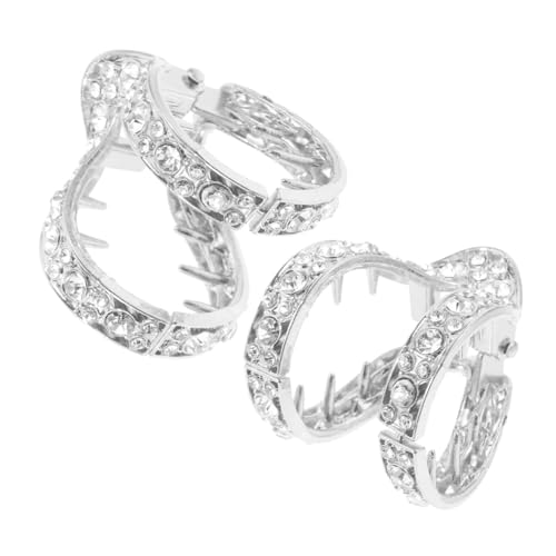 ADOCARN 2stücke Haarklammer Clips Für Pferdeschwanz Haarnadel Backen Clips Für Haar Styling Zubehör Haarspangen Für Mädchen Pferdeschwanz Halterungen von ADOCARN