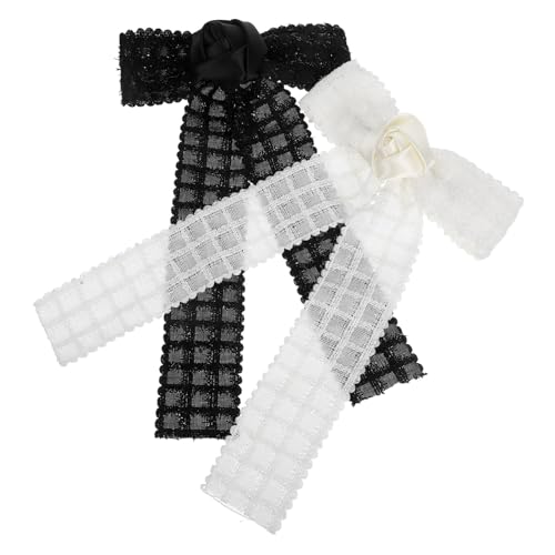 ADOCARN 2stücke Haarspangen Für Damen Mit Schleife Aus Haarschmuck Mit Blumenmuster Für Lässige Und Formelle Anlässe von ADOCARN