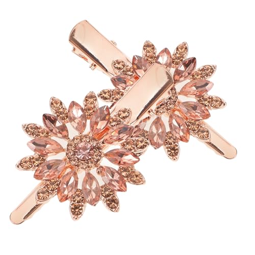 ADOCARN 2stücke Strass-haarspangen Kristallblumen-haarclips Für Brautjungfern Eleganter Haarschmuck Für Hochzeiten Frauen Und Mädchen ADOCARN 2stücke Strass-haarspangen Kristallblumen-haarclips Für Brautjungfern Eleganter Haarschmuck Für Hochzeiten Frauen Und Mädchen von ADOCARN