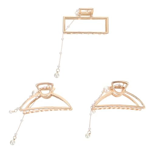 ADOCARN Quasten-haarspange 3er-set Haarspange Für Damen Für Verschiedene Outfits Und Frisuren von ADOCARN