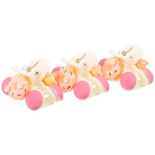 ADOCARN 3stücke Teiliges Donut Haarklammern Für Frauen Niedliche Und Rutschfeste Haarspangen Für Dickes Dünnes Und Lockiges Haar Haarschmuck Für Partys Und Alltag von ADOCARN