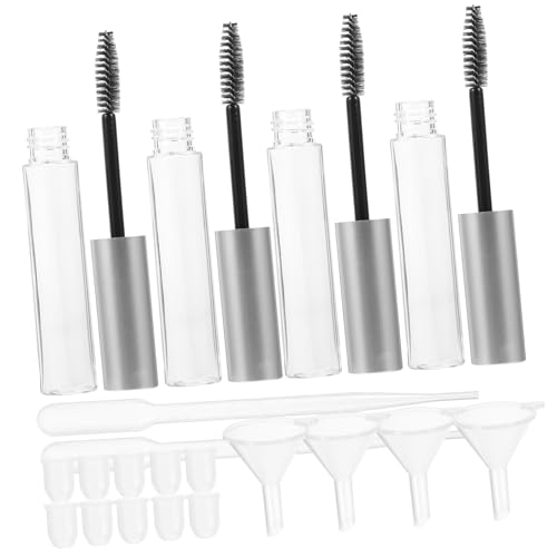 ADOCARN 32stücke Teiliges -mascara Nachfüllbaren Tuben Pipetten Und Trichtern Leere Mascara-flasche Für Individuelles Wimpern-make-up Tragbar Und Leicht Transparente Sicht Für von ADOCARN