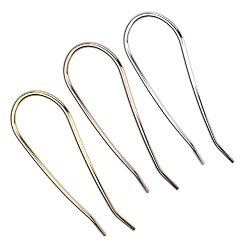 ADOCARN 3stücke U-geformte Haarnadeln Für Frauen Einfacher Kopfschmuck Aus Langlebig Und Robust Für Party Bankett Büro Und Alltag von ADOCARN