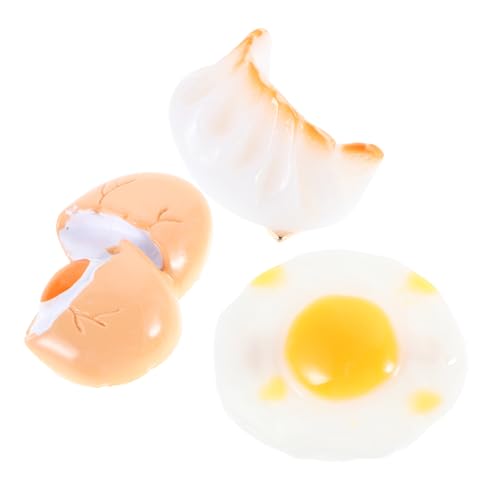 ADOCARN 3stücke Haarspangen Für Frauen Und Cartoon-ei Und Dumpling-design Lustige Accessoires Für Mädchen Und Mädchenfrisuren Stabiles Material Vielseitige Verwendung Für Partys Und von ADOCARN