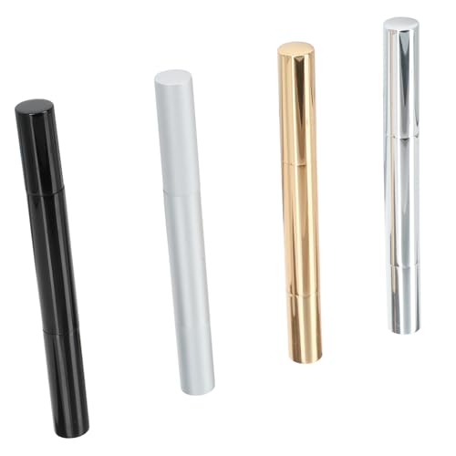 ADOCARN 4Stücke Eyeliner Flüssigkeitsstift Leerer Röhre Kosmetikbehälter für Augenbrauen Nagelölstift für Täglichen Gebrauch und Unterwegs von ADOCARN