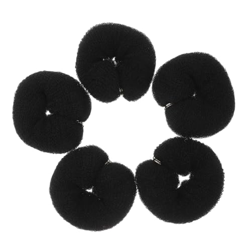 ADOCARN 5 Stück Haarknoten Dutt Zubehör Für Frauen Und Mädchen Weicher Schaumstoff Dutt Helfer Bequemes Haar Accessoire Für Braut Und Tanz Für Dickes Und Langes Haar von ADOCARN