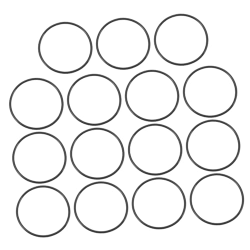 ADOCARN 50 Stück Teiliges Elastisches Silikonarmband Unisex Dehnbar und Hautfreundlich mit Glatter Oberfläche und Rundem Design Vielseitig für Sport und Alltag Geeignet Leicht und Bequem von ADOCARN