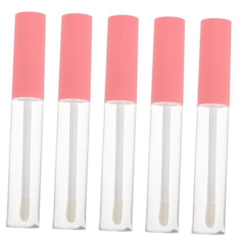 ADOCARN 5stücke Teiliges Leere Lip Gloss Röhrchen Nachfüllbare Transparente Kosmetikbehälter Für Diy Lippenbalsam Und Eyeliner Praktisch Für Reisen Und Alltag von ADOCARN