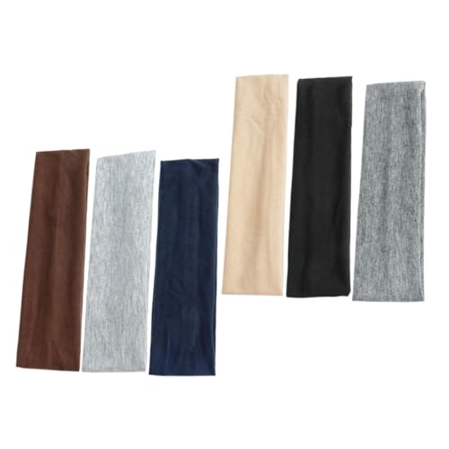 ADOCARN 6stücke Teiliges Damen-stirnband Aus Elastische Sport-haarbänder Für Yoga Workout Und Freizeit Rutschfest Und Hautfreundlich Einfache Farben Für Vielseitige Outfits ADOCARN 6stücke Teiliges Damen-stirnband Aus Elastische Sport-haarbänder Für Yoga Workout Und Freizeit Rutschfest Und Hautfreundlich Einfache Farben Für Vielseitige Outfits von ADOCARN