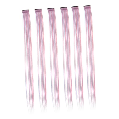 ADOCARN 6st Farbe Perücke Haarnadeln Für Frauen Damen Dekorationen Schwere Hanteln Glatte Haarperücken Modische Gürtel Getränkedosenhalterung Partyzubehör Gürtel Spatel Hochtemperaturdraht von ADOCARN