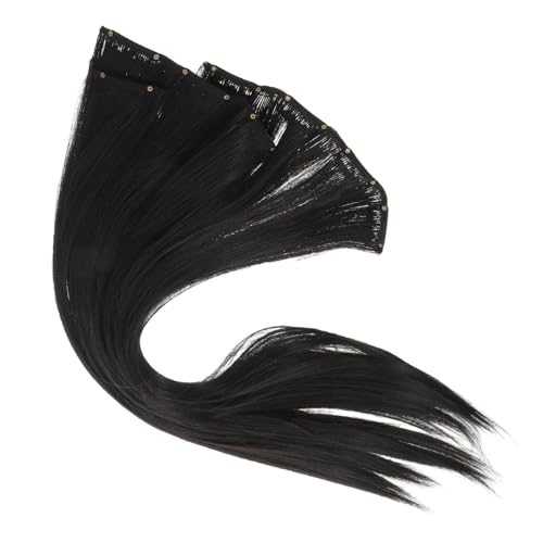 ADOCARN 7St Perückenstück Haarspangen für glattes Haar synthetische Haarverlängerungen haarverlängerung mit klammer hair extension Haarschmuck Haarverlängerungen für Frauen von ADOCARN