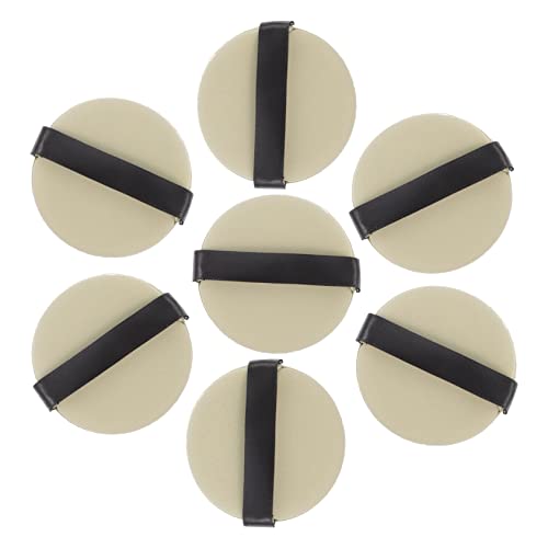 ADOCARN 7stücke Teiliges Doppelter Make-up Schwamm Waschbare Latexfreie Kosmetik-puder- Für Lose Puder Foundation Und Blush Für Gleichmäßigen Teint Und Makelloses Finish von ADOCARN