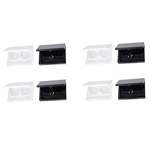 ADOCARN 8-teilige Lidschatten-make-up-box Mit Rouge-tablett Zur Aufbewahrung Von Kosmetika Tragbarer Make-up-koffer von ADOCARN