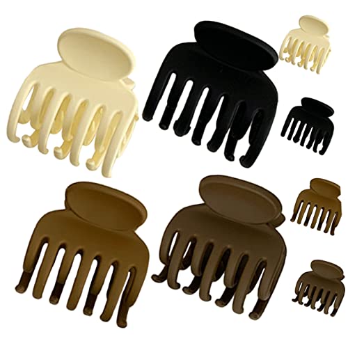 ADOCARN 8stücke Teiliges Haarklammer Frauen Rutschfeste Kieferklammern Für Dünnes Und Dickes Haar Langlebig Für Verschiedene Frisuren Haaraccessoires Für Jeden Anlass von ADOCARN