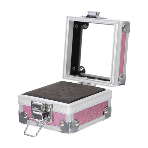 ADOCARN Acryl Nagelbohrer Aufbewahrungsbox Organizer Für Maniküre-polierer Und Nagelpolierköpfe Mit Präsentationsfunktion Für Schreibtisch Und Nagelstudio von ADOCARN