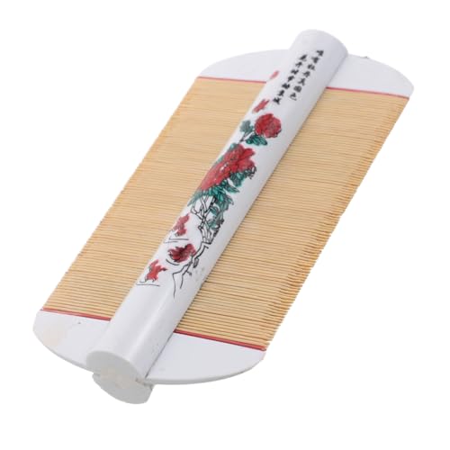 ADOCARN Doppelseitiger Kamm Mit Feinen Zähnen: Schuppen- Und Flohhaarbürste, 2-in-1-pflegewerkzeug Aus Bambus, Entwirrer Für Babys, Frauen, Männer, Hunde, Katzen Und Haustiere von ADOCARN