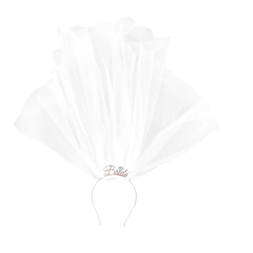 ADOCARN Elegantes Braut Haarschmuck Mit Schleier Hochzeitskopfschmuck Für Braut Für Junggesellenabschied Und Brautparty Dekorationen ADOCARN Elegantes Braut Haarschmuck Mit Schleier Hochzeitskopfschmuck Für Braut Für Junggesellenabschied Und Brautparty Dekorationen von ADOCARN