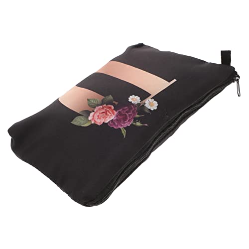 ADOCARN Portable Kosmetiktasche Für Reisen Mit Goldener Schrift Praktische Aufbewahrung Für Make-up Und Toilettenartikel Wasserabweisend Für Damen Und Mädchen Mit von ADOCARN