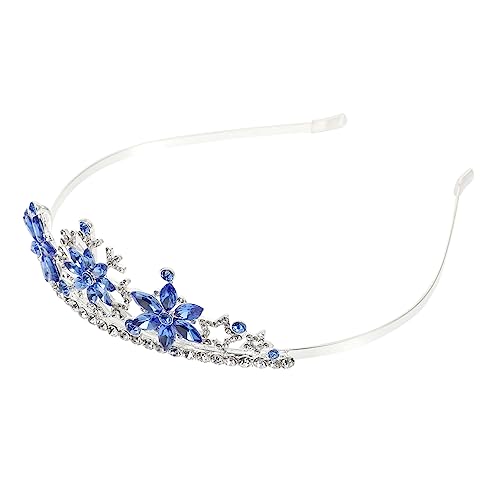 ADOCARN Schneeflocken-haarschmuck Krone Partykrone Für Junge Mädchen Kopfschmuck Aus Legierung Haarschmuck Für Geburtstag Und Party von ADOCARN