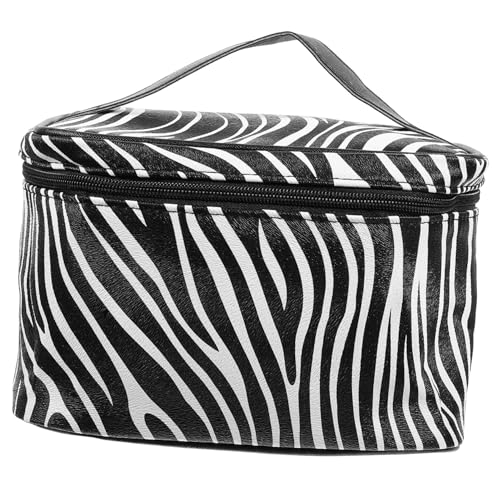 ADOCARN Gewebte Reise-Kosmetiktasche Make-up-kulturbeutel Für Damen Großes Fassungsvermögen Leicht Tragbar Mit Robustem Reißverschluss Und Vielseitigem Musterdesign Für Reisen Und Aufbewah von ADOCARN