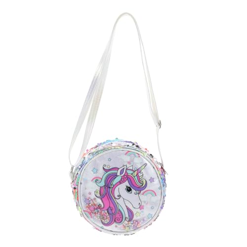ADOCARN Glitzernde Umhängetasche für Mädchen Funkelnde Schultertasche mit Langen Riemen für Partys Shopping und Ausflüge Langlebiges Material und Verarbeitung Süßes Design mit Bunten ADOCARN Glitzernde Umhängetasche für Mädchen Funkelnde Schultertasche mit Langen Riemen für Partys Shopping und Ausflüge Langlebiges Material und Verarbeitung Süßes Design mit Bunten von ADOCARN