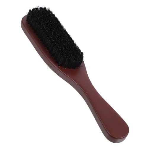 ADOCARN Haarbürste Für Männer Mit Holzgriff Wildschweinborsten Bürste Für Lockiges Und Glattes Haar Effiziente Entwirrung Für Bartpflege Und Friseure Praktische Haarstyling Bürste von ADOCARN