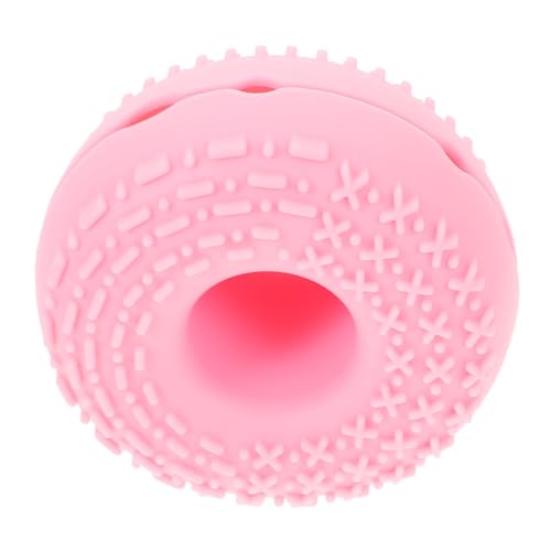 ADOCARN Makeup Pinsel Reiniger Matte Donut-form Bürsten Trockenhalter Kosmetik Pinsel Organizer Für Make-up Arten Kompakt Leicht Für Reisen Sanft Zu Borsten von ADOCARN