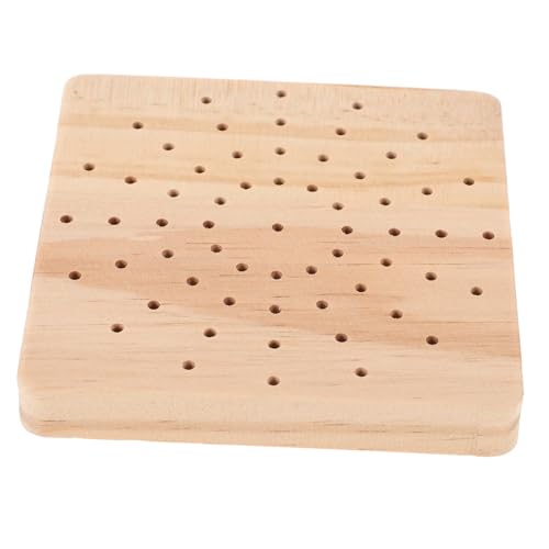 ADOCARN Nagelbohrerhalter Mit Mehrfach-schlitz-design Holzgestell Für Nagellackköpfe Und Bohrer Aufbewahrungsbox Für Werkzeugaufbewahrung Bit-organizer-rack Für Effizientes Sortieren von ADOCARN