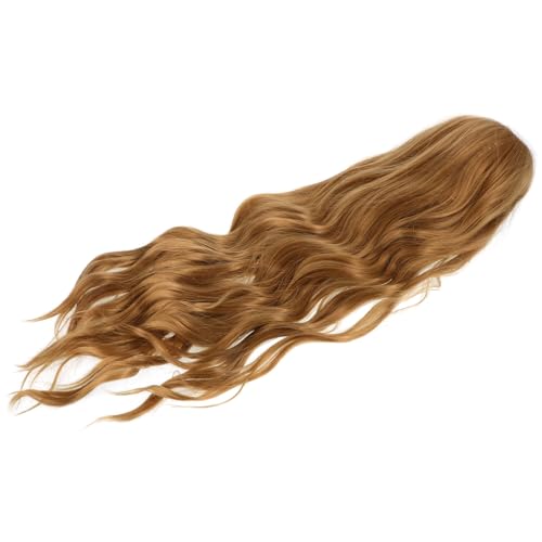 ADOCARN Lange Welliges Perücke Für Damen Elegante Wellenfrisur Aus Hochtemperaturbeständigem Synthetikfaser Für Alltags Und Partyanlässe Modisch Und Vielseitig von ADOCARN