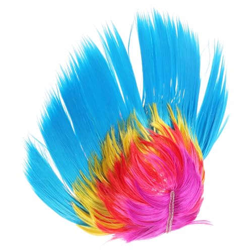 ADOCARN Masquerade Wig Für Männer Und Frauen Punk-rocker Perücke Lebendigen Farben Für Cosplay Und Partys Bequem Und Vielseitig Einsetzbar von ADOCARN