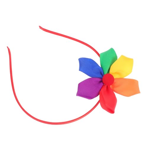 ADOCARN Regenbogen Haarreif Stirnband Für Pride-events Farbenfrohe Accessoires Für Frauen Leichtes Und Bequemes Design Für Festival Party Und Alltag von ADOCARN