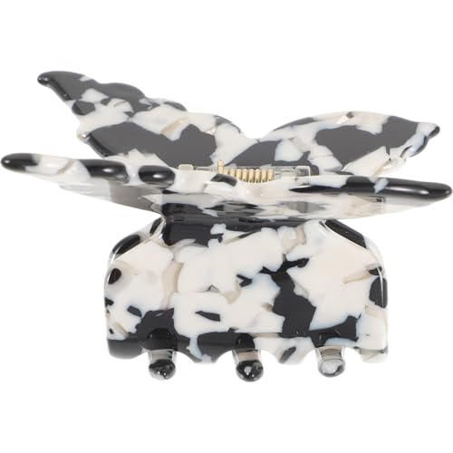 ADOCARN Schmetterlings-haarspange Aus Acetat Kleine Dekorative Schmetterlings-haarklammern Für Frauen Für Dichtes Haar Einfache Anwendung Haltbar von ADOCARN