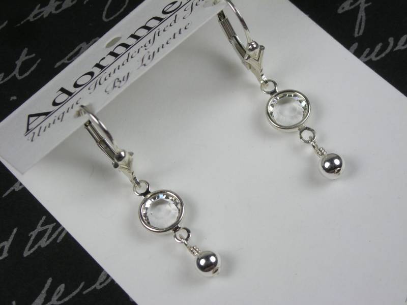 Kristall-Kanal-Set Ohrringe, Klein, Einfach, Braut, Hochzeiten, Geschenke Kristall-Kanal-Set Ohrringe, Klein, Einfach, Braut, Hochzeiten, Geschenke von ADORNMENTSCOLLECTION