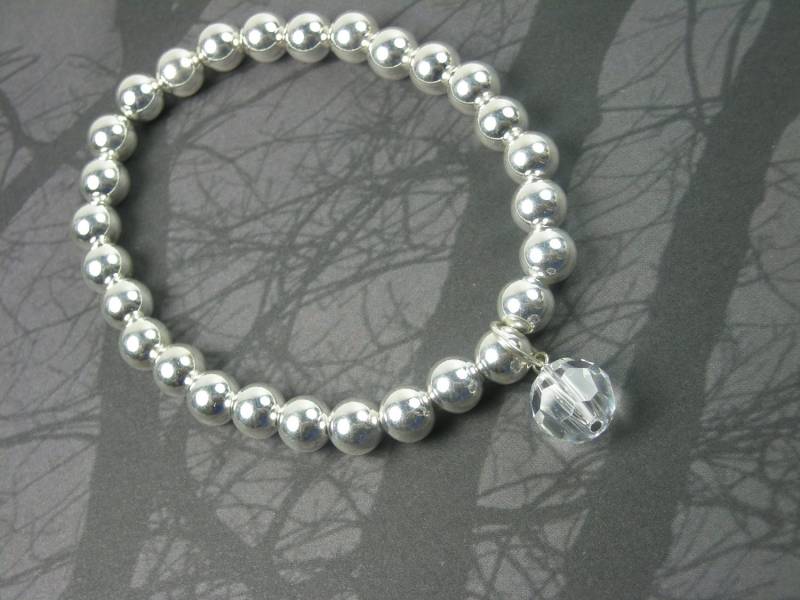 Reichlich Leichtes Sterling Silber Und Kristall Armband von ADORNMENTSCOLLECTION