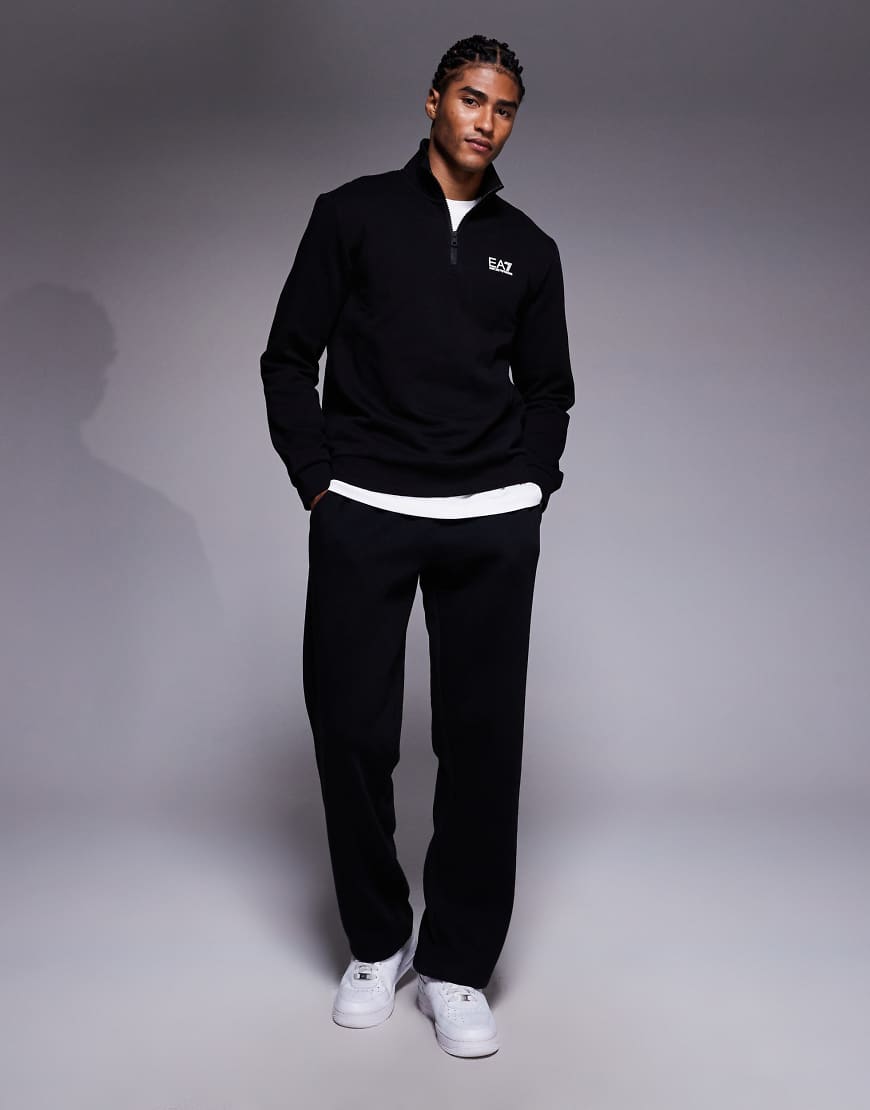 ADPT - Jogginghose in Schwarz mit geradem Bein von ADPT