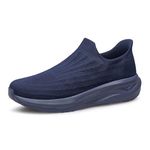 ADQ Damen Slip on Sneakers Turnschuhe Walkingschuhe Damen Atmungsaktive Leichtgewichts Freizeit für Laufen Gehen Yoga Joggen Gym von ADQ