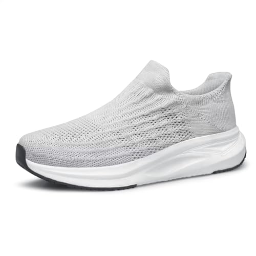 ADQ Damen Slip on Sneakers Turnschuhe Walkingschuhe Damen Atmungsaktive Leichtgewichts Freizeit für Laufen Gehen Yoga Joggen Gym von ADQ