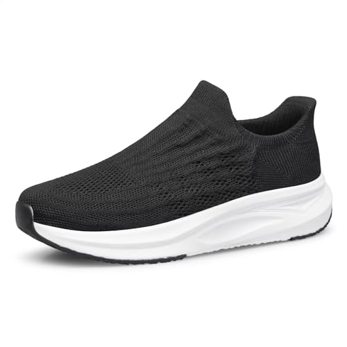 ADQ Damen Slip on Sneakers Turnschuhe Walkingschuhe Damen Atmungsaktive Leichtgewichts Freizeit für Laufen Gehen Yoga Joggen Gym von ADQ