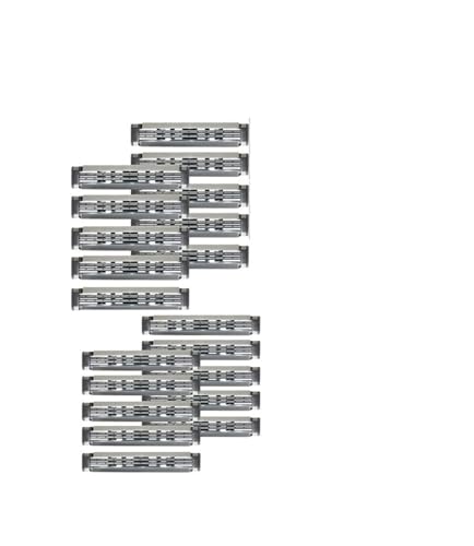 Kompatibel mit Gillette Sensor Excel Rasierklingen for Männer, Gesichtshaarentfernung, Rasur, Ersatzrasierköpfe, Nachfüllkartuschen, 10/20 Stück(20Sensor Blade) von ADQPLXGWH
