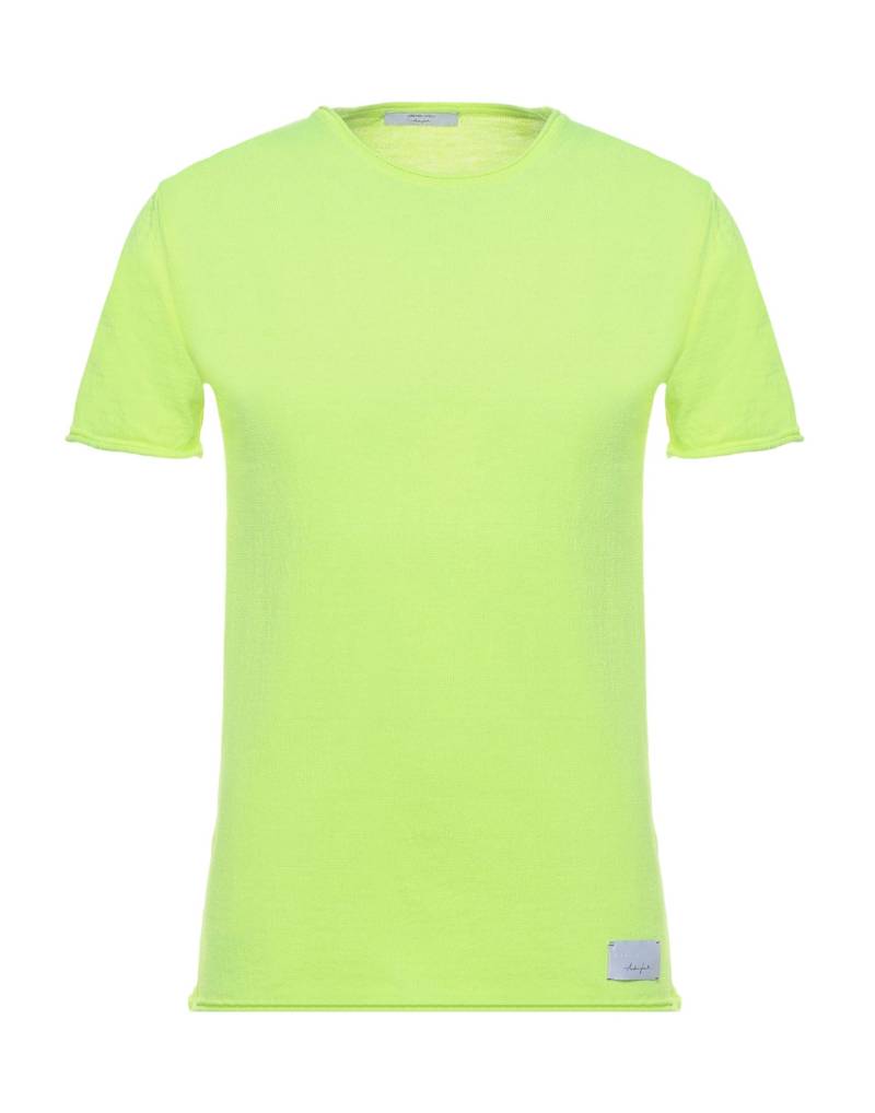 ADRIANO LANGELLA Pullover Herren Gelb von ADRIANO LANGELLA