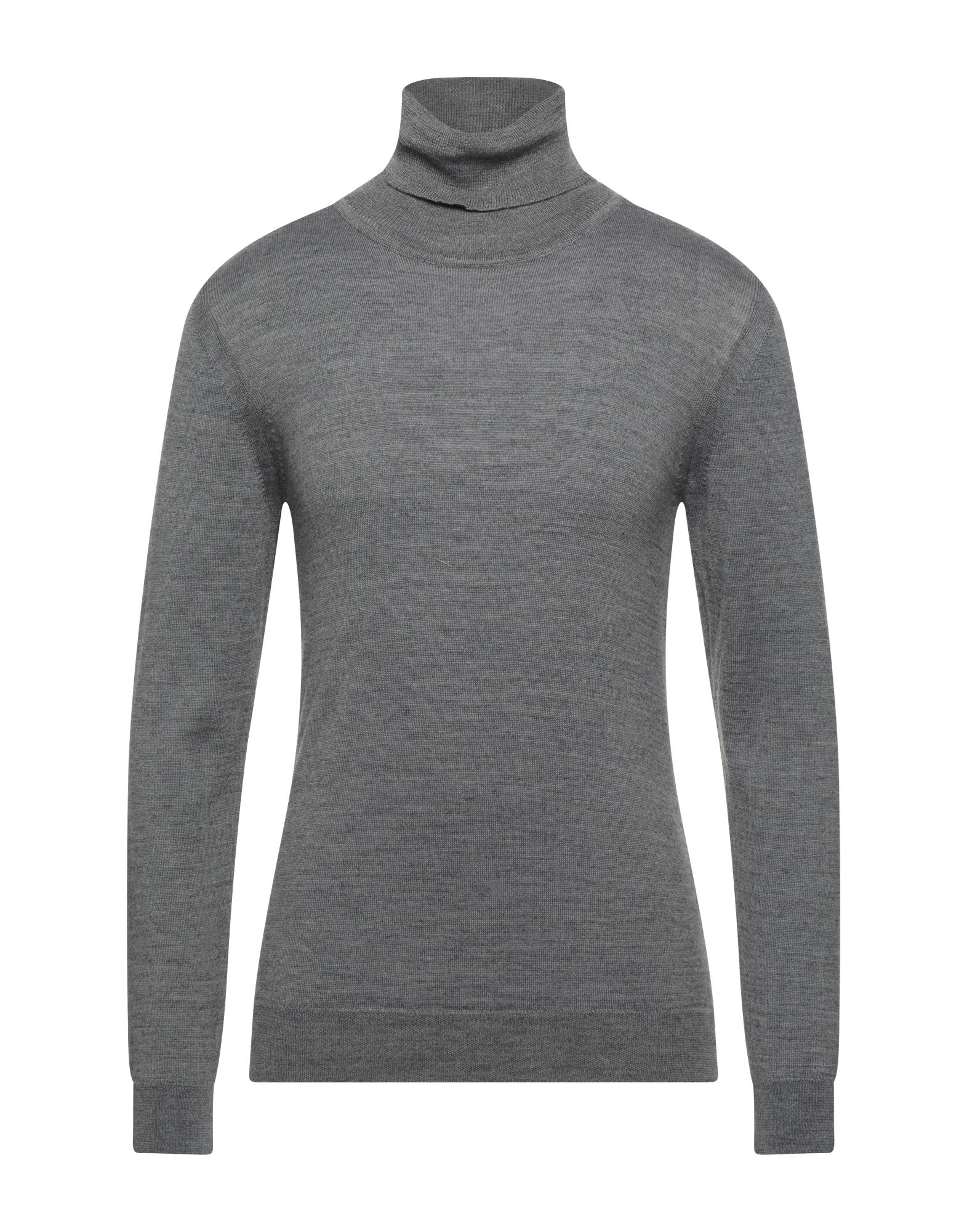 ADRIANO LANGELLA Rollkragenpullover Herren Grau von ADRIANO LANGELLA