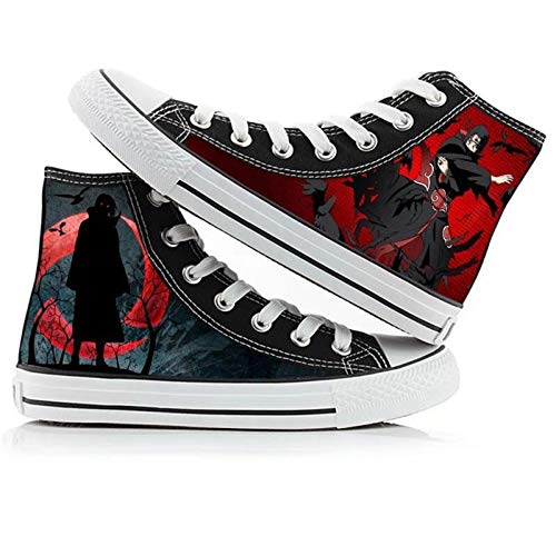 ADSFASF Ninja Anime Cosplay High Top Schuhe Unisex Sneaker von ADSFASF
