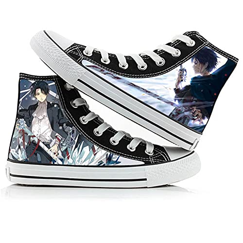 ADSFASF Ninja Anime Cosplay High Top Schuhe Unisex Sneaker von ADSFASF