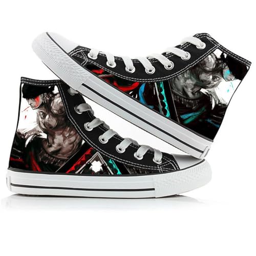 ADSFASF Ninja Anime Cosplay High Top Schuhe Unisex Sneaker von ADSFASF