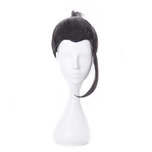 Anime Coer Wig. Anime Jujutsu Kaisen Cosplay Getou Suguru Perücke Jujutsu Kaisen Geto Suguru Black 2 Arten Haar Halloween Party Männer Rollenspiel Perücke von ADTEMP